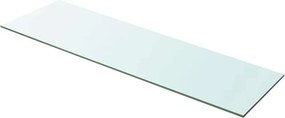 vidaXL Ράφια Πάνελ 2 τεμ. Διάφανα 100 x 30 εκ. Γυάλινα