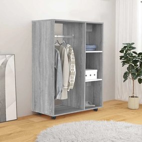 vidaXL Ντουλάπα Γκρι Sonoma 80 x 40 x 110 εκ. από Επεξεργασμένο Ξύλο