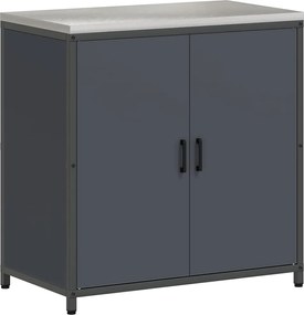 vidaXL Σετ Αποθήκευσης Κουζίνας HATTEM 2 pcs Ανθρακί