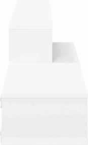 vidaXL ΡάφιΤηλεόρασηςΤοίχου 150x25x28,5εκ Επεξεργασμένο ξύλο