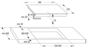 Κεραμική Εστία Körting HE6241C