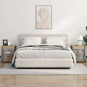 vidaXL Κομοδίνο 2 pcs Δρύς Sonoma 41 x 31 x 51 εκ. Επεξεργασμένο ξύλο