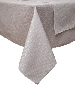 Τραπεζομάντηλο Αλέκιαστο 140x220 Κορίνα Μπεζ