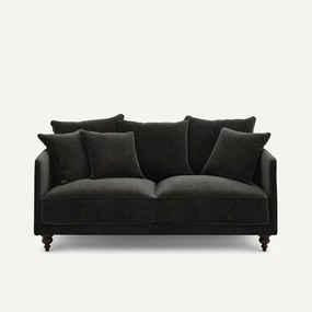 Καναπές compact από βελούδινη chenille, Lazare