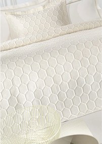 Κουβερλί King Size (Σετ 240x250) Guy Laroche Hive Ecru