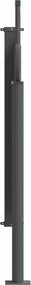 vidaXL Ανακλινόμενος Πλευρικός Απλώστρα 300 x 100 cm Πολυεστέρας