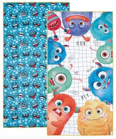 Πετσέτα Θαλάσσης Παιδική Float 253 Multi Kentia Θαλάσσης 70x140cm Polyester-Polyamide