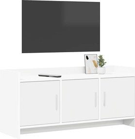 VidaXL Ντουλάπι TV 102 x 33 x 47 εκ Λευκό Επεξεργασμένο Ξύλο