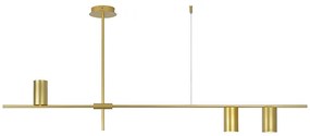 Φωτιστικό Οροφής Τρίφωτο Aca Aristo OD843C130G Gold