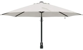 vidaXL Ομπρέλα Κήπου Μπεζ και Μαύρο 248 x 248 x 148 εκ.