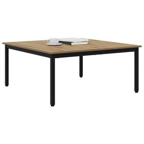 vidaXL Τραπεζάκι σαλονιού Artisan Δρυς 100 x 100 x 45 cm