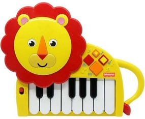 Παιχνίδι Πιάνο Mini Λιονταράκι Fisher-Price 22292 Yellow-Red Eldohm