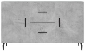 vidaXL Ντουλάπι Γκρι Σκυροδέματος 100 x 36 x 60 εκ. Επεξεργασμένο Ξύλο