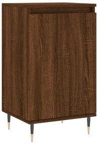 vidaXL Ντουλάπια 2 τεμ. Καφέ Δρυς 40x35x70 εκ. από Επεξεργασμένο Ξύλο