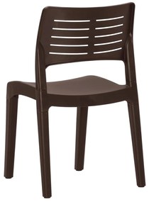 vidaXL Καρέκλες Κήπου 2 τεμ. Μόκα από Πολυπροπυλένιο