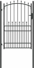 vidaXL Πύλη Φράχτη με Ακίδες EMMEN 200 x 100 cm