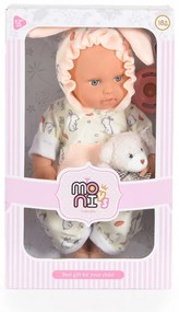 MONI ΚΟΥΚΛΑ ΜΩΡΟ 30CM BABY RABBIT 3801005600847