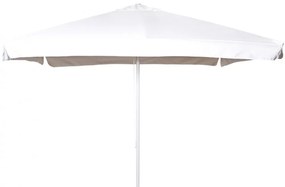 14672 3x3 ALU ομπρέλα αλουμινίου  Βολάν : 20cm Πανί : Polyester - 320gr, αδιάβροχο off white