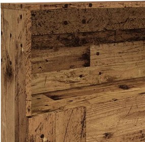 vidaXL Κεφαλάρι Με Αποθηκευτικό Χώρο 200x19x103,5 εκ. Επεξ. Ξύλο