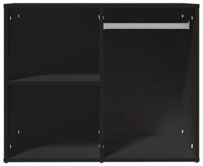 vidaXL Ντουλάπι Μαύρο 80 x 40 x 65 εκ.από Επεξεργασμένο Ξύλο
