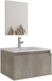 Bathroom Set LIBERTY 60 SLIM Μπέζ Ανοιχτό