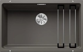 Blanco Etagon 700-U Volcano Grey SILGRANIT® PuraDur® Γρανιτένιος Νεροχύτης 80cm