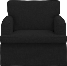 vidaXL Καναπές Μαύρο 84 x 80 x 85 εκ ύφασμα
