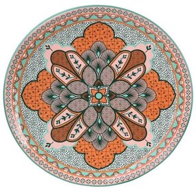 Πιατέλα Σερβιρίσματος Στρογγυλή Pelagie DR0478 31cm Multi Casa Domani Ceramic