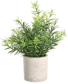 Τεχνητό Φυτό Σε Κασπώ 428029 Φ20x22cm Green Eglo Πλαστικό