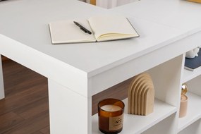 Γραφείο Φυσικό Λευκό VESPER 130x120x72