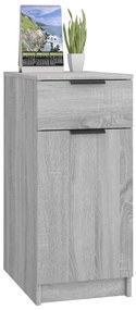 vidaXL Ντουλάπι Γραφείου Γκρι sonoma 33,5x50x75 εκ. Επεξεργ. Ξύλο