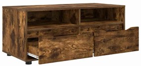 vidaXL Ντουλάπι TV Καπνιστό Δρύς 100 x 48 x 43 εκ. Επεξεργασμένο ξύλο