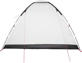 vidaXL Σκηνή Camping 6 ατόμων Λευκό Μαύρο