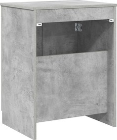vidaXL Ντουλάπι Μπάνιου Γκρι Σκυροδέματος 54 x 41 x 70 εκ