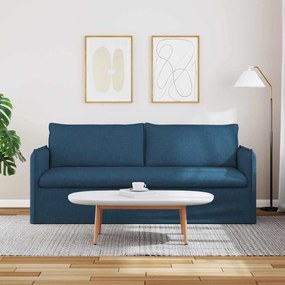 vidaXL Καναπές Μπλε 196 x 82 x 85 εκ ύφασμα