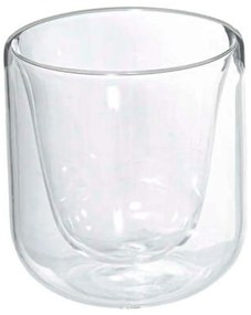 Κούπα Με Διπλό Τοίχωμα 07.154366 200ml 11X8,7cm Γυάλινη Clear Glass