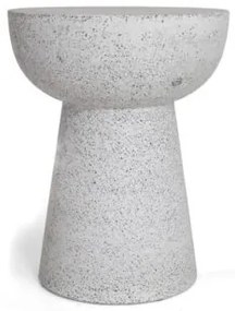 &#x3A3;&#x3BA;&#x3B1;&#x3BC;&#x3C0;&#x3CC; Noria Terazzo Grey Black (41x41x54) Soulworks 0800005