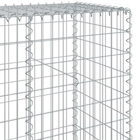 vidaXL Συρματοκιβώτιο με Κάλυμμα 600x50x200εκ. από Γαλβανισμένο Χάλυβα