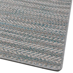 Ψάθα Breeze 187/13 Grey-Petrol Colore Colori 400X