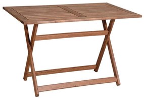 Τραπέζι Πτυσσόμενο 213713 140x83x75cm Brown