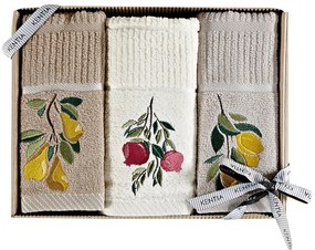Πετσέτες Κουζίνας (Σετ 3τμχ) Kentia Kitchen Regalo 234