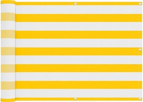 vidaXL Οθόνη Μπαλκονιού 75 x 200 cm Ύφασμα Όξφορντ Ορθογώνιος