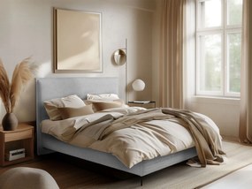 Επενδυμένο κρεβάτι Puretta-Gkri-160 x 200