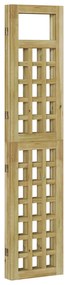 vidaXL Εξωτερική Οθόνη 120x180 cm Μασίφ Ξύλο Πεύκου