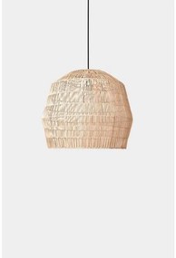 Κρεμαστό Φωτιστικό Οροφής 1xE27 Ρατάν Φ60cm Nama 2 AY Illuminate 412.101.02/P Μπεζ