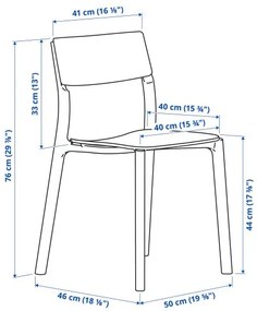 MELLTORP/JANINGE τραπέζι και 4 καρέκλες 591.614.87