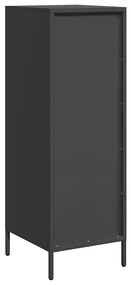 vidaXL Ντουλάπι Μαύρο 39x35x103,5 εκ. από Ατσάλι