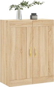 vidaXL Ντουλάπι Επιτοίχιο Sonoma Δρυς 69,5 x 34 x 90 εκ. Επεξεργ. Ξύλο
