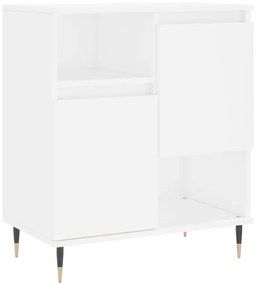 vidaXL Συρταριέρα Λευκή 60 x 35 x 70 εκ. από Επεξεργασμένο Ξύλο