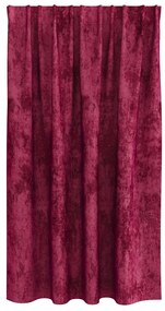 vidaXL Κουρτίνα με κουρτίνες 2 pcs Μπορντό 140 x 140 cm Βελούδο